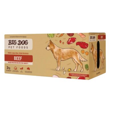 Big Dog Australia Beef Frozen Raw Dog Food