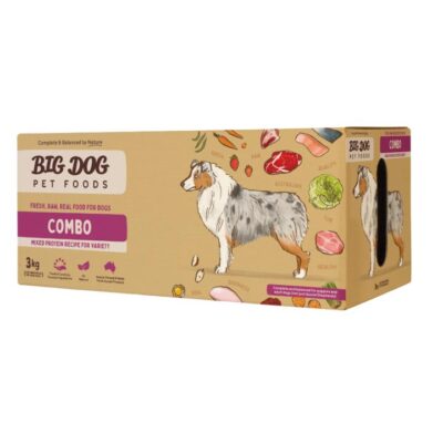 Big Dog Australia Combo Frozen Raw Dog Food