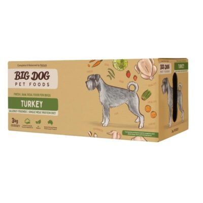 Big Dog Australia Turkey Frozen Raw Dog Food
