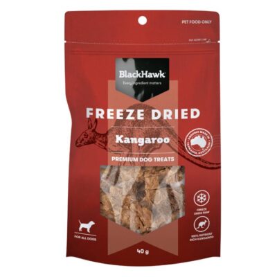Black Hawk Freeze Dried Kangaroo Dog Treats