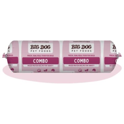 Big Dog Combo Frozen Roll Raw Dog Food