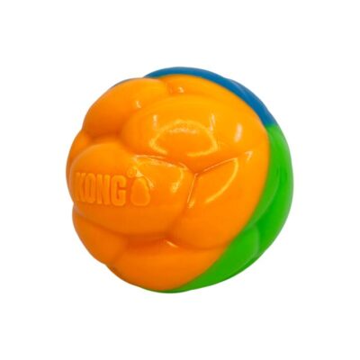 Kong Twists Hi Vis Ball Dog Toy