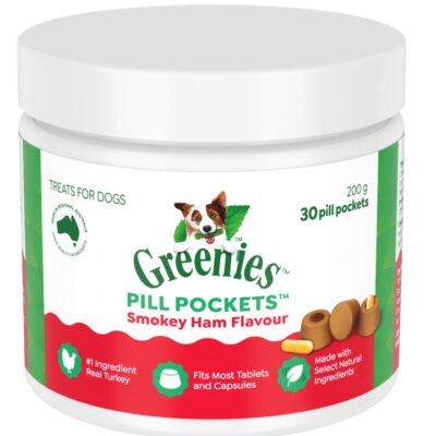 Greenies Pill Pockets Smokey Ham Dog Treats