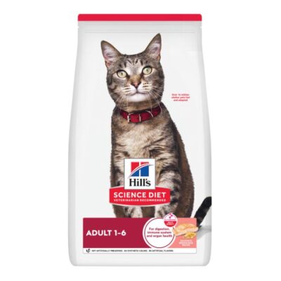 Hill's Science Diet Adult Salmon Dry Cat Food  2.94 Kg