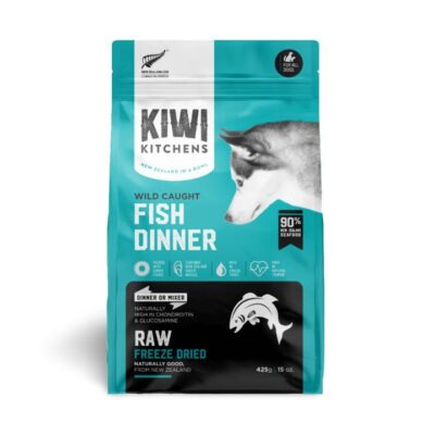 Kiwi Kitchens Freeze Dried Fish Dry Dog Food