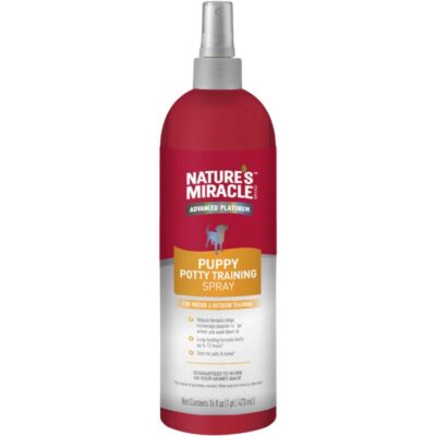 Natures Miracle Advanced Platinum Puppy Potty Training Spray