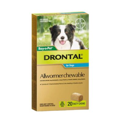 Drontal Dog Allwormer Chewable 10kg