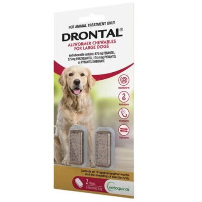Drontal Dog Allwormer Chewable 35kg