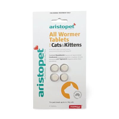 Aristopet Allwormer Tablets For Cats