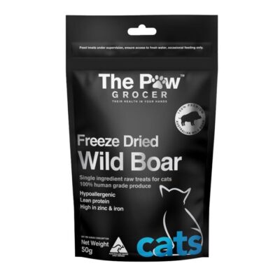 The Paw Grocer Freeze Dried Boar Cat Treats