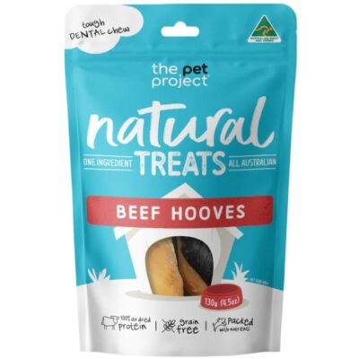 The Pet Project Beef Hooves Dog Treats