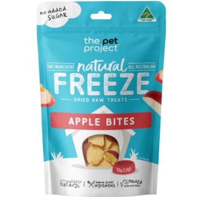 The Pet Project Freeze Dried Apple Bites Dog And Cat Treats