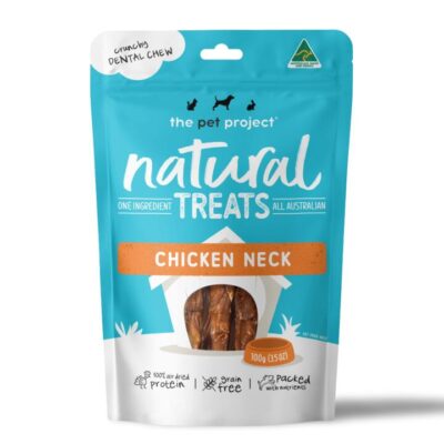 The Pet Project Chicken Neck Dog Treats