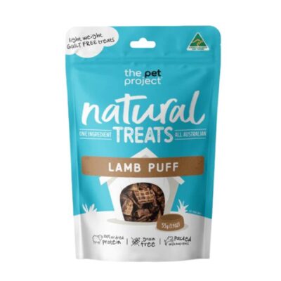 The Pet Project Lamb Puff Dog Treats