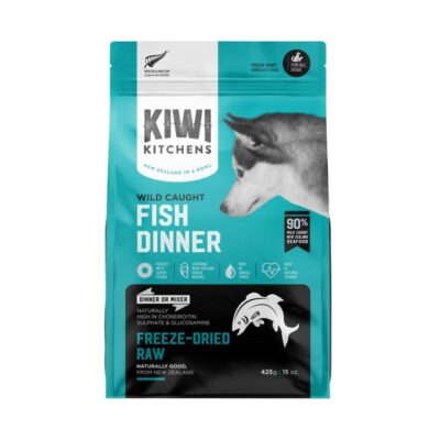 Kiwi Kitchens Freeze Dried Fish Dry Dog Food