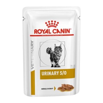 Royal Canin Veterinary Diet Feline Urinary S/O Pouches 12 x 85g