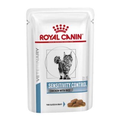 Royal Canin Veterinary Diet Feline Sensitivity Control Pouches 12x85g