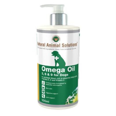 Natural Animal Solutions (Nas) Omega Oil Salmon For Dogs And Cats  500 Ml
