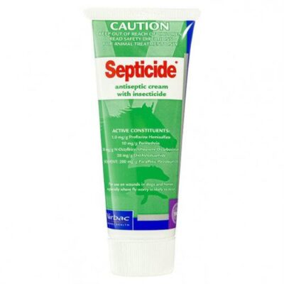 Virbac Septicide Antiseptic Cream for Dogs & Horses 100g