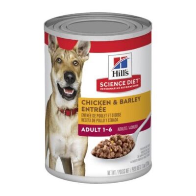 Hill's Science Diet Puppy Up To 1 Year With Chicken & Barley Wet Dog Food 370gm 12 Cans