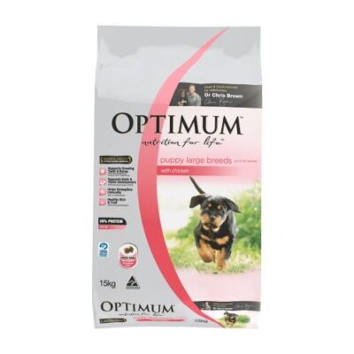Optimum Puppy Large Breed Chicken 15kg