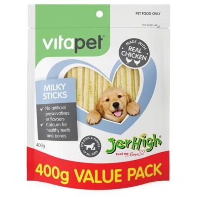 VitaPet Jerhigh Chicken Sticks 400g